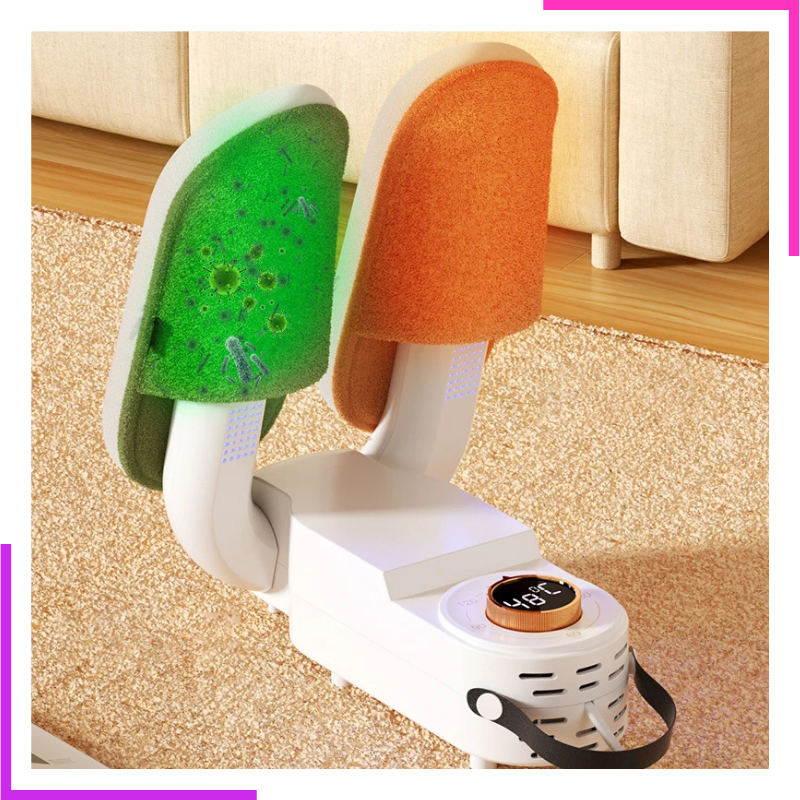 Sèche-chaussures Intelligent Avec Minuterie Fleau - Désodorisant Pour Chaussures