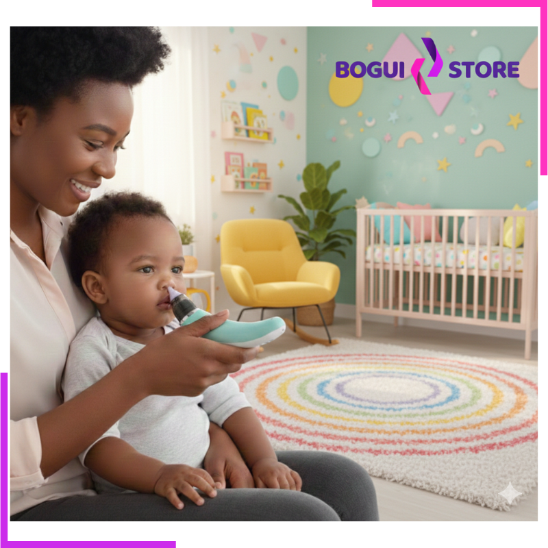 Aspirateur nasal électrique pour bébé avec 9 niveaux d'aspiration, aspirateur nasal divisé avec Aspirateur nasal électrique pour bébé avec 9 niveaux d'aspiration, aspirateur nasal divisé avec
