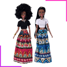 Poupée Barbie Africaine