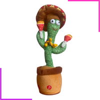 cactus amusant qui danse et chante