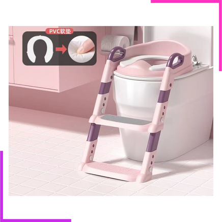 siège toilette avec escaliers pour bébé