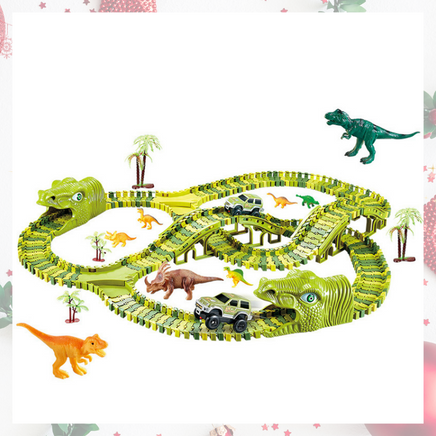 circuit de courses dinosaures pour enfants