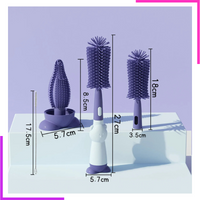 Brosse 3 En 1 de Nettoyage Biberons En Sillicone