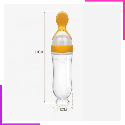 Biberon d'aliments en Silicone pour Bébé