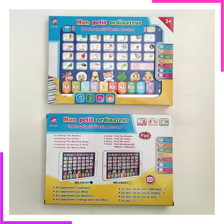 Tablettes d'apprentissage Anglais Arabe pour enfant