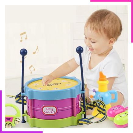 Ensemble instruments de Musique pour Bebe