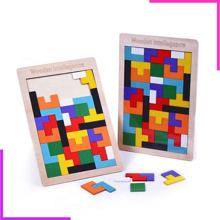 Puzzle en bois Montessori