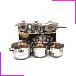 Ensemble de casseroles et ustensiles de cuisine