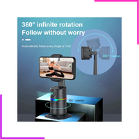 Support de téléphone avec suivi automatique du visage, rotation à 360°