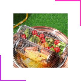 Panier à griller roulant 