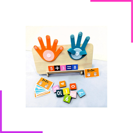 Puzzle Montessori en Bois - Apprentissage des Maths