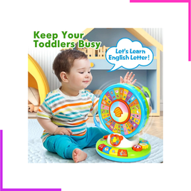 Roue Alphabet Zoo Éducatif