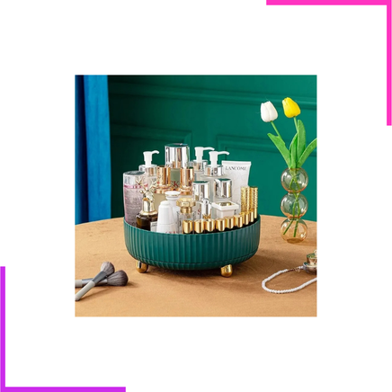 Plateau de Rangement Tournant Multi-Usage