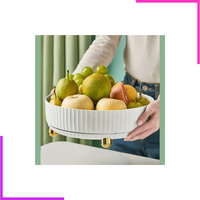 Plateau de Rangement Tournant Multi-Usage