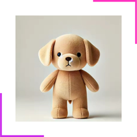 Animal en Peluche Moyen Modèle