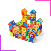 120 Blocs de Construction de Bâtiment-Maison-