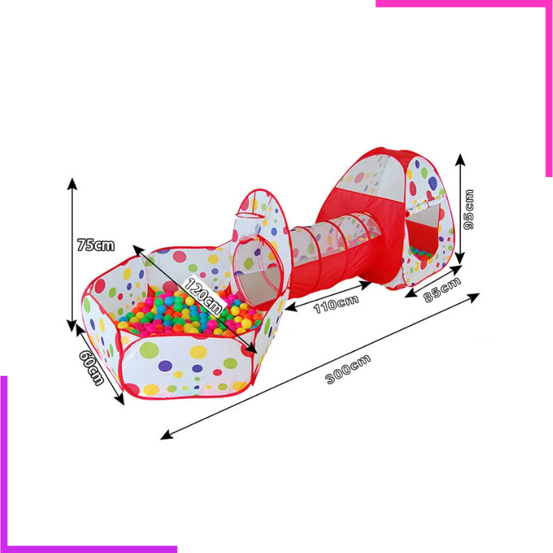 Tente Tunnel pour enfants| Bogui Store