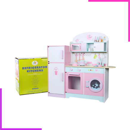 Grande cuisine enfant en bois 