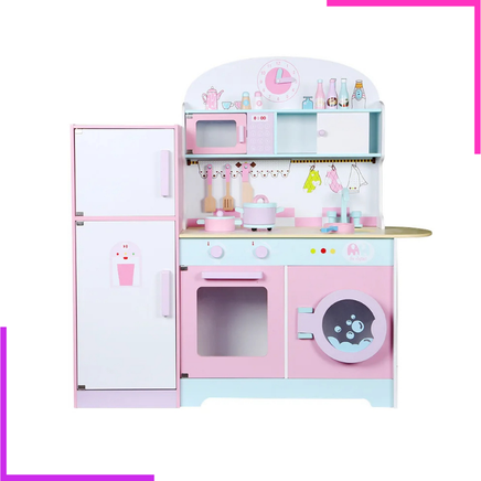Grande cuisine enfant en bois 