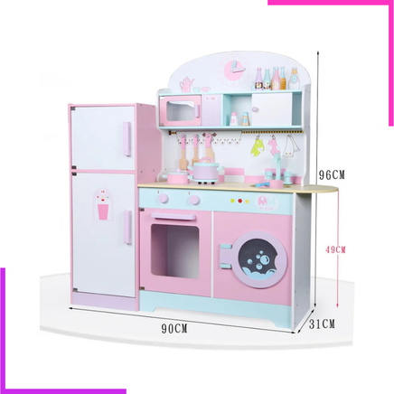 Grande cuisine enfant en bois 
