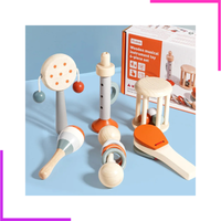 Set Instruments de Musique en bois pour Bébé