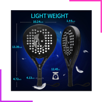 Raquette de Padel en fibre de Carbone