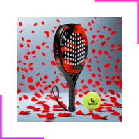 Raquette de Padel en fibre de Carbone