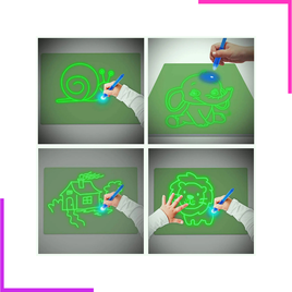 Ardoise Fluorescent LED à dessins