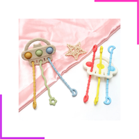 Jouet Interactif à Corde en Silicone pour Bébé