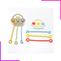 Jouet Interactif à Corde en Silicone pour Bébé