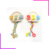 Jouet Interactif à Corde en Silicone pour Bébé