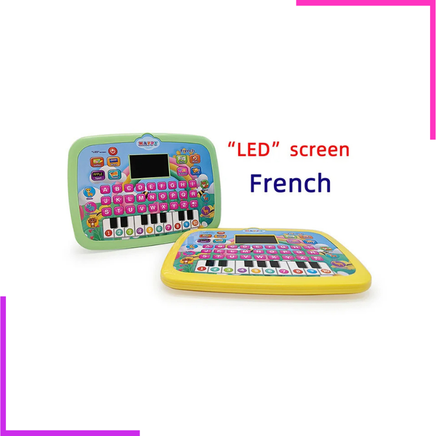 Tablette parlante avec écran LED et clavier piano