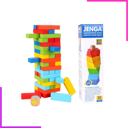 Tours de blocs à empiler Jenga