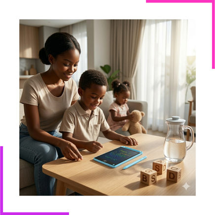 Ardoise Électrique 22 et 30 cm