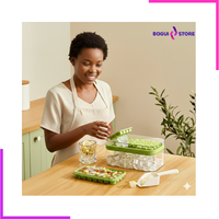 Un bac à glaçons avec réservoir dans une cuisine moderne