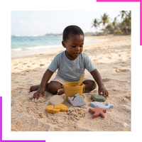 Bac à Sable en Silicone avec Accessoires