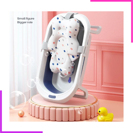 Baignoire pour Bébé Pliable avec Thermomètre
