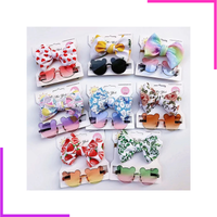 Bandeau à Nœud + Lunettes de Soleil pour enfant