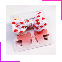 Bandeau à Nœud + Lunettes de Soleil pour enfant