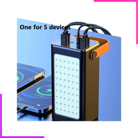 Banque d'alimentation portable 50000mAh avec affichage numérique LED