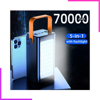 Banque d'alimentation portable 50000mAh avec affichage numérique LED