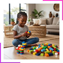 Blocs de Construction Colorés 