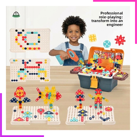 Boîte à outils de perceuse électrique