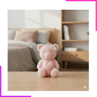 Bougie en forme de ourson