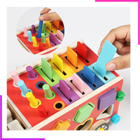 Bus à monter animalier et forme Montessori