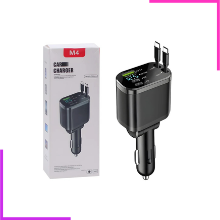 Chargeur de Voiture PD 120W 5-en-1