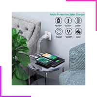 Chargeur mural rapide 4 ports USB