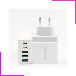 Chargeur Rapide 50W 3USB et 2Type C