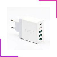 Chargeur Rapide 50W 3USB et 2Type C