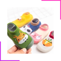 Chaussures de marche pour bébé, dessin animé, intérieur, antidérapantes